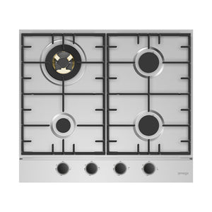 Omega 60cm Gas Cooktop with Wok Burner