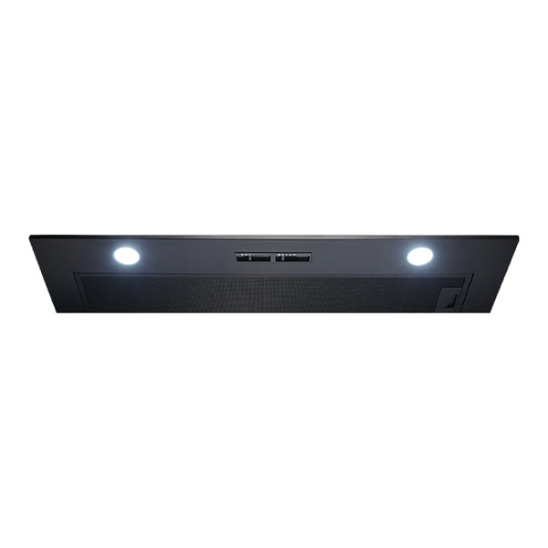 Omega Premium 90cm Matt Black Undermount Rangehood
