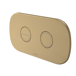 Contura II Invisi Series II® Round DC Dual Flush Button Panel
