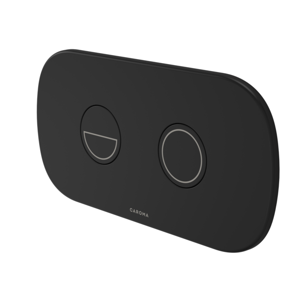 Contura II Invisi Series II® Round DC Dual Flush Button Panel