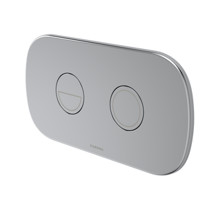 Contura II Invisi Series II® Round DC Dual Flush Button Panel