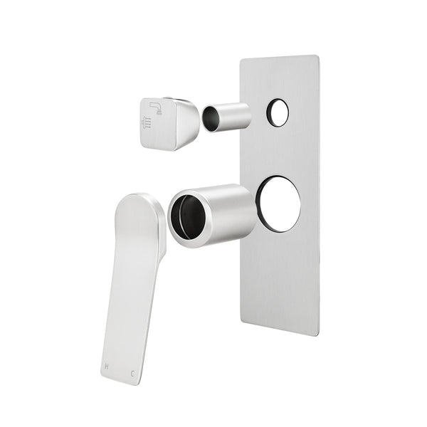 RUSHY - Wall Mixer with Diverter