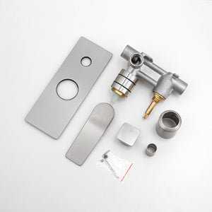 RUSHY - Wall Mixer with Diverter