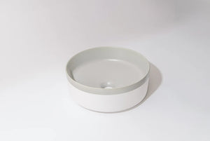 Colour Plus-37 Round Above-Counter Basin – Dark Grey