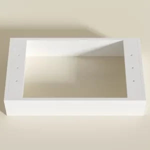 PVC Free Standing Vanity with soft closing 900 size