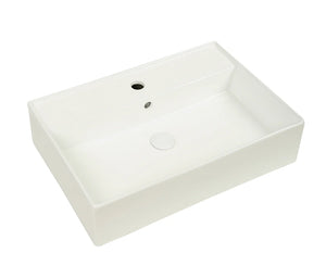 Forma 60 – Wall Hung Ceramic Basin with Overflow