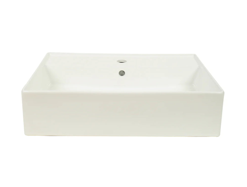 Forma 60 – Wall Hung Ceramic Basin with Overflow