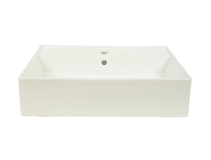 Forma 60 – Wall Hung Ceramic Basin with Overflow