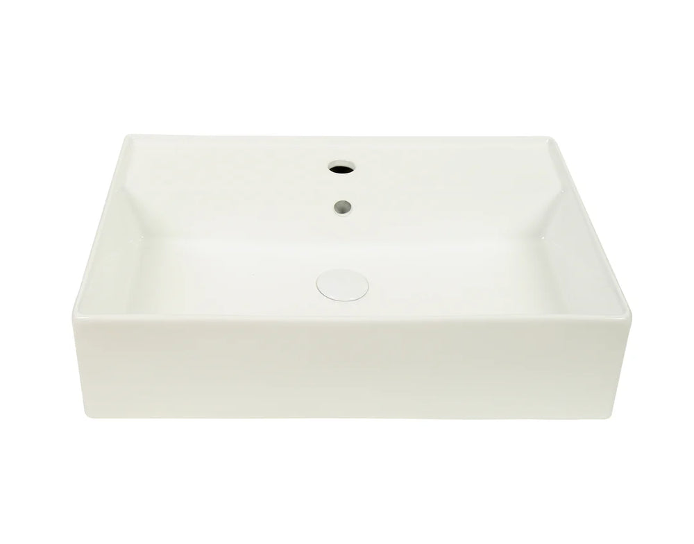 Forma 60 – Wall Hung Ceramic Basin with Overflow