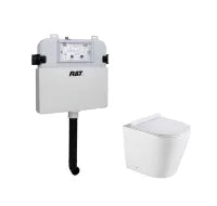 Agena R&T Inwall Floor Toilet Suite G30032+LK-AG104WFP