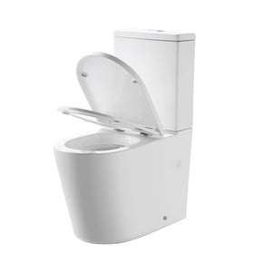 Acadia Full Rimless Wall Faced Toilet Suite