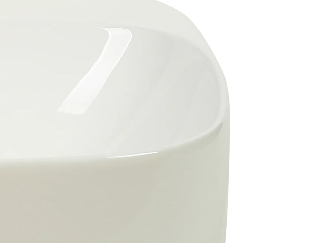 Luno 42 – Wall Hung Ceramic Basin (No Overflow)