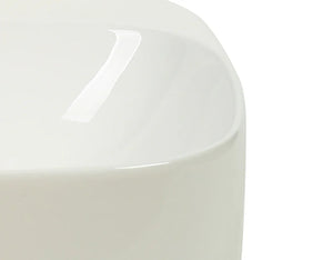 Luno 42 – Wall Hung Ceramic Basin (No Overflow)