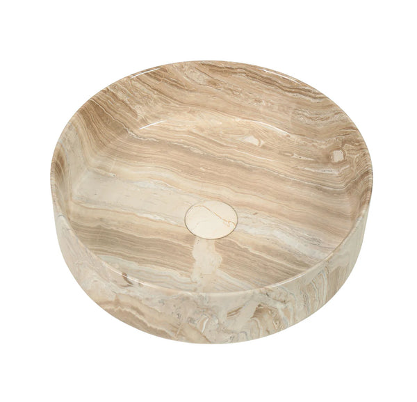 Marvane-40 Above Counter Basin Gloss Stone Marble