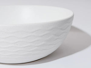 Polar-40-Wavy Textured White