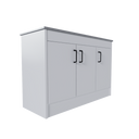 3 Door Freestanding Vanity Base Unit