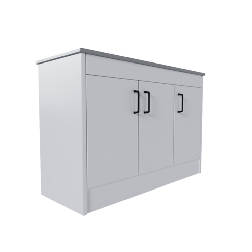3 Door Freestanding Vanity Base Unit