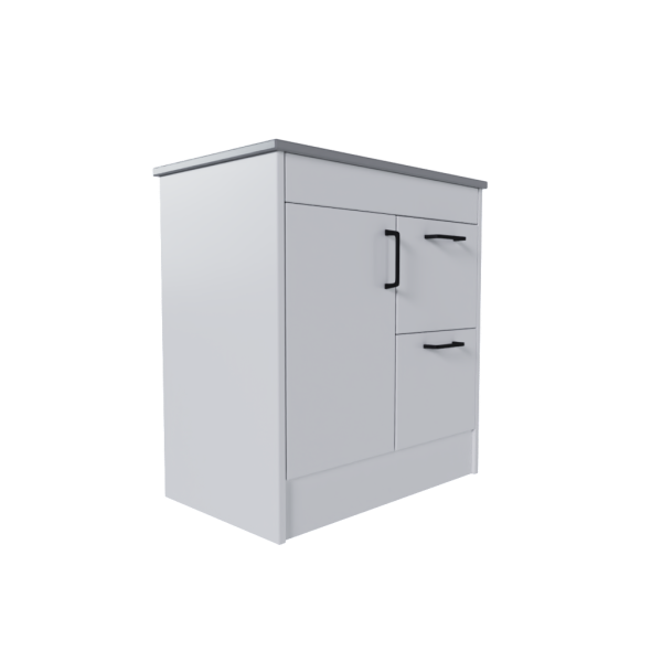 1 Door 2 Drawer Left/Right-Hand Freestanding Vanity Base Unit