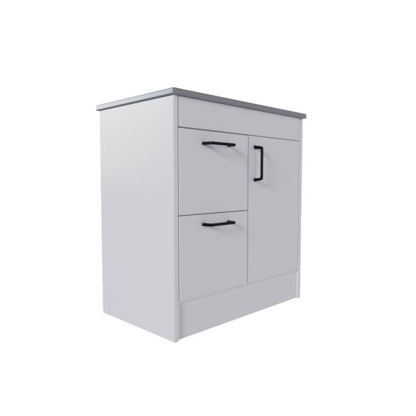 1 Door 2 Drawer Left/Right-Hand Freestanding Vanity Base Unit