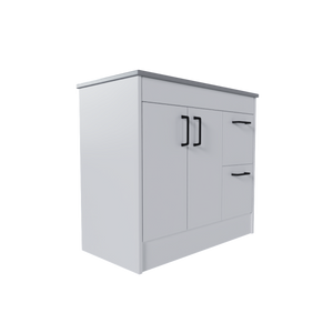 2 Door 2 Drawer Left/Right-Hand Freestanding Vanity Base Unit