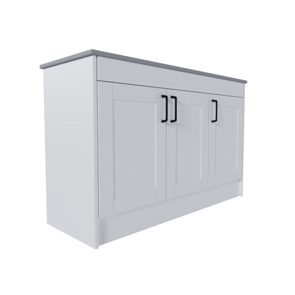 Shaker 3 Door Freestanding Vanity Base Unit