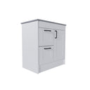 Shaker 1 Door 2 Drawer Left/Right-Hand Freestanding Vanity Base Unit