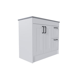 Shaker 2 Door 2 Drawer Left/Right-Hand Freestanding Vanity Base Unit