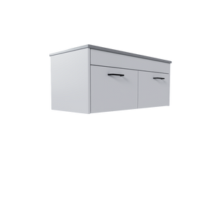 2 Drawer Floating Base Vanity Unit