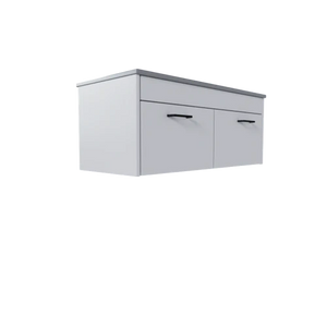 2 Drawer Floating Base Vanity Unit