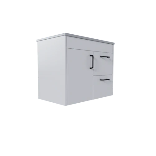 1 Door 2 Drawer Right-Hand Floating Midsize Vanity Unit