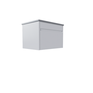 Sharknose 1 Drawer Floating Base Vanity Unit