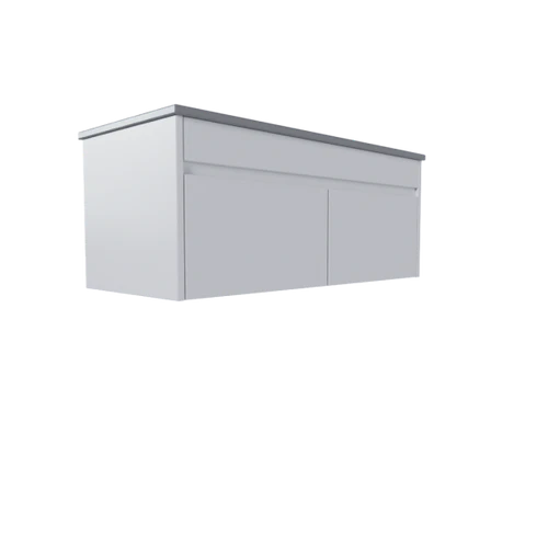 Sharknose 2 Drawer Floating Base Vanity Unit