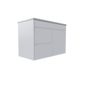 Sharknose 2 Door 2 Drawer Left-Hand/Right-Hand Floating Midsize (900mm) Vanity Unit