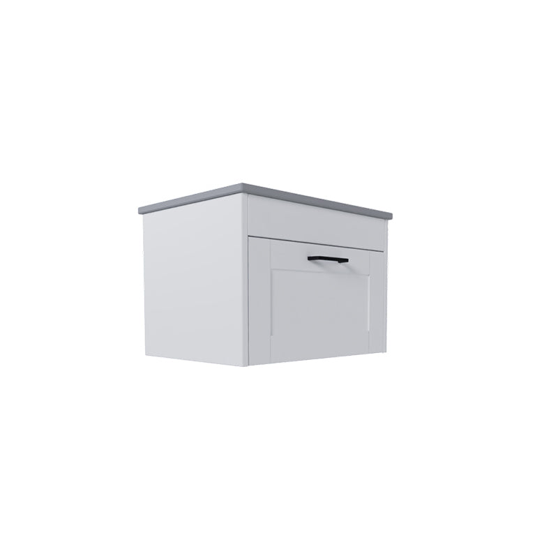 Shaker 1 Drawer Floating Base Vanity Unit