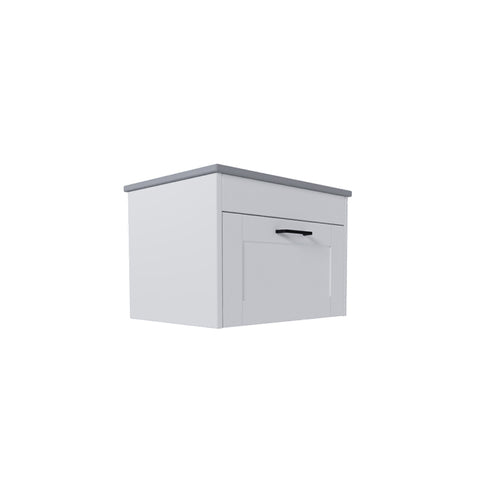 Shaker 1 Drawer Floating Base Vanity Unit