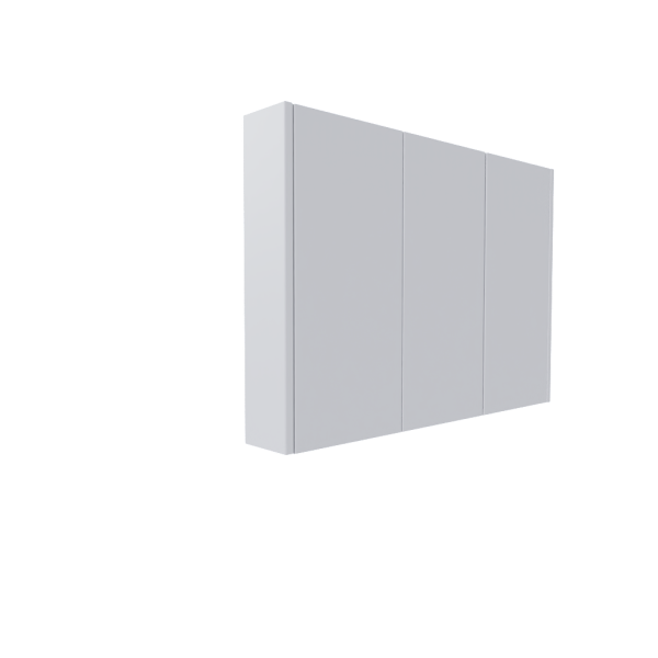 Sharknose 3 Door Shaver Cabinet Wall Vanity